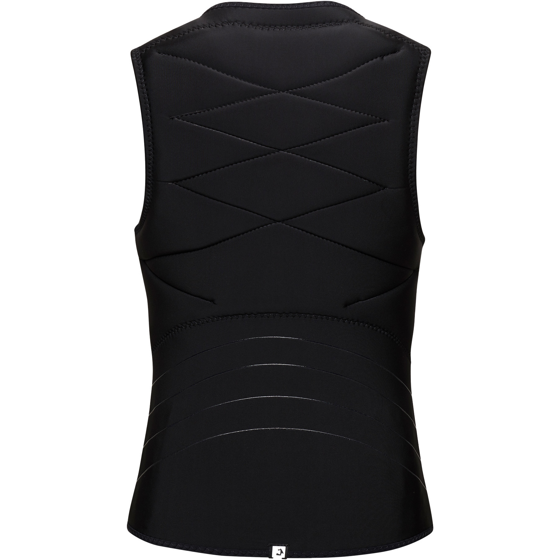2026 Mystic Womens Ruby Front Zip Impact Vest 35005.230230 - Black